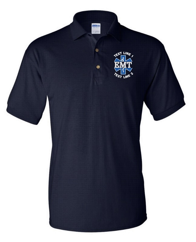 EMT Star of Life Polo (image for) EMT Star of Life Polo